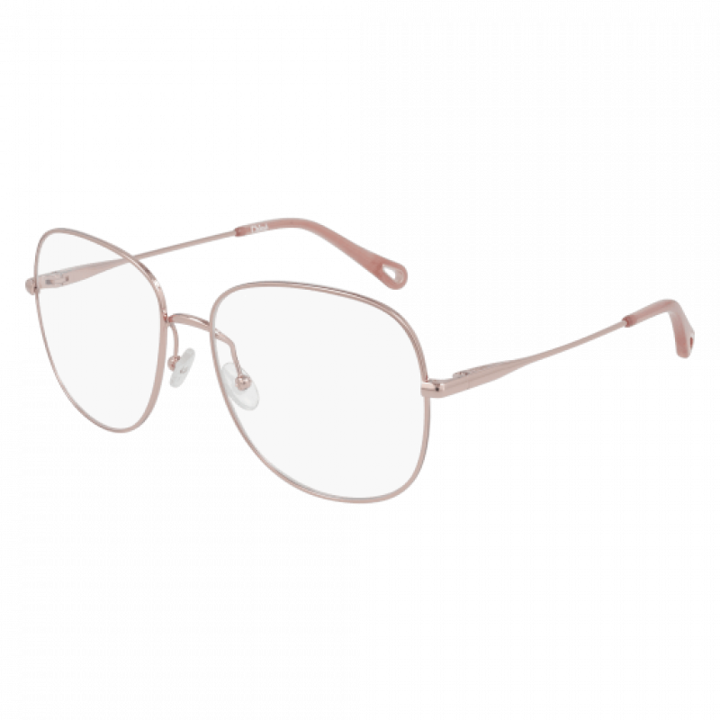 Eyeglasses Chloé CH 0020 O- 002 Gold / Transparent 57mm