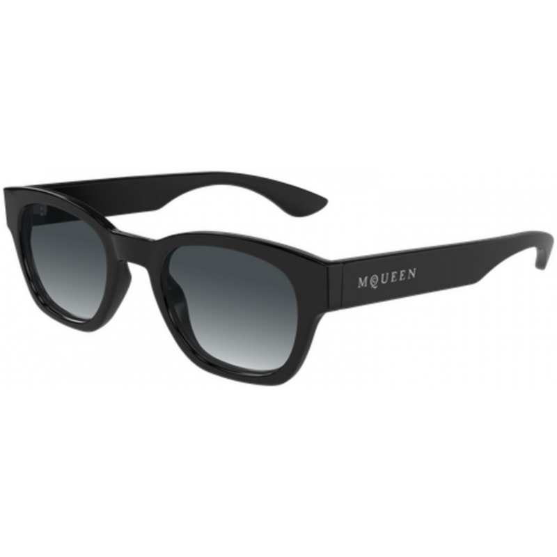 Sunglasses Alexander McQueen AM 0530 S- 001 Black / Grey 49mm