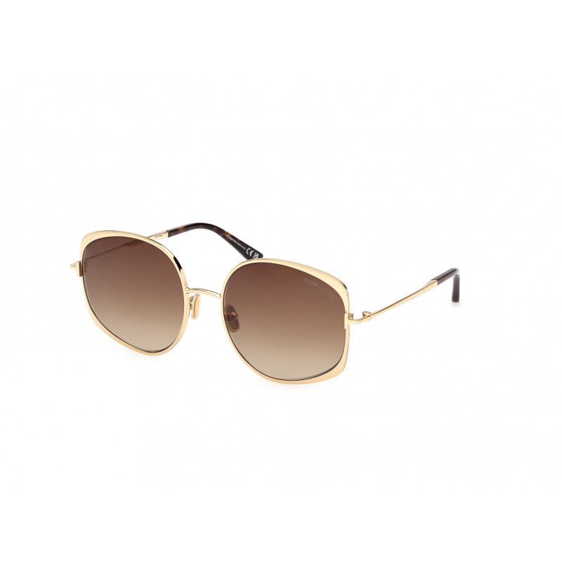 Sunglasses Tom Ford FT 1349 30F Shiny Deep Gold / 58mm