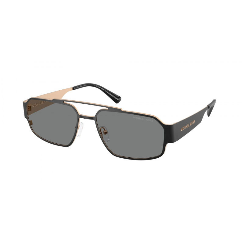 Sunglasses Michael Kors MK 1182 100587 Black Matte / Dark Grey Mono Polyamide Standard 58mm