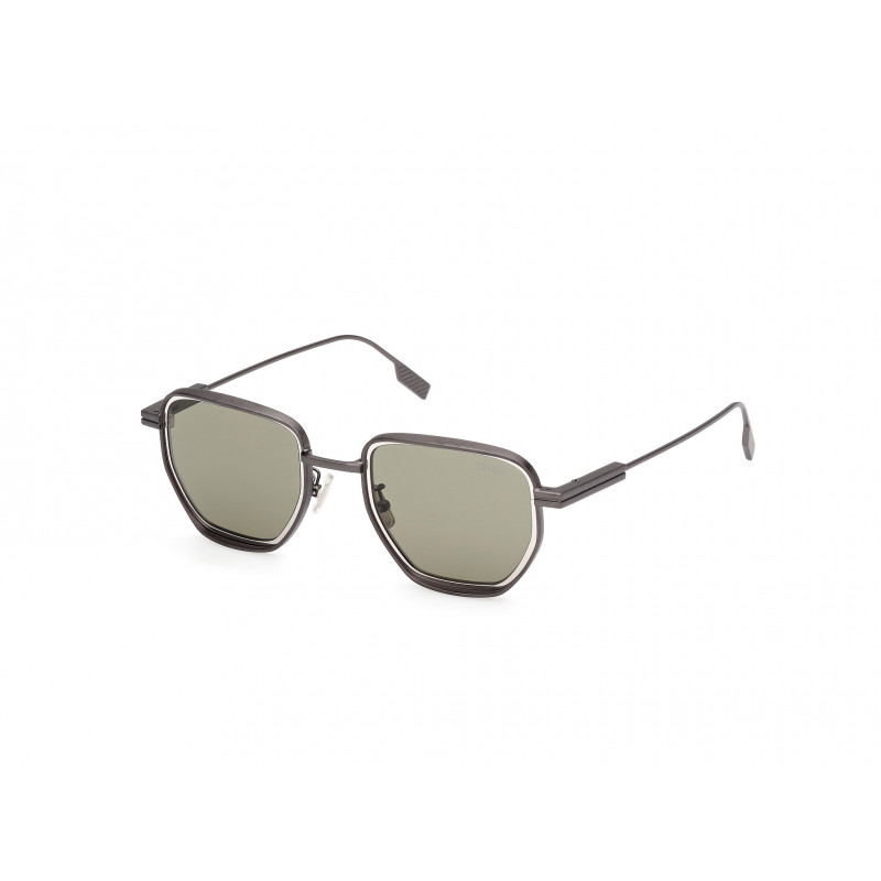 Sunglasses Zegna EZ 0256 09N Matte Gunmetal / 49mm