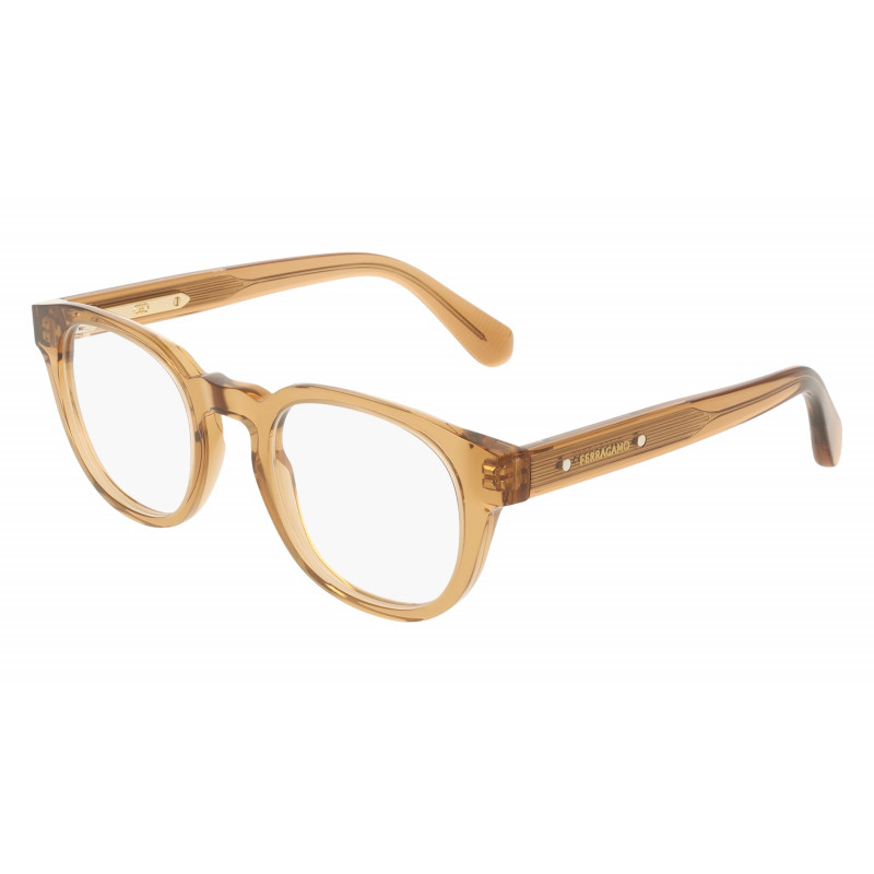 Eyeglasses FERRAGAMO SF 3083 261 Transparent Caramel 50mm