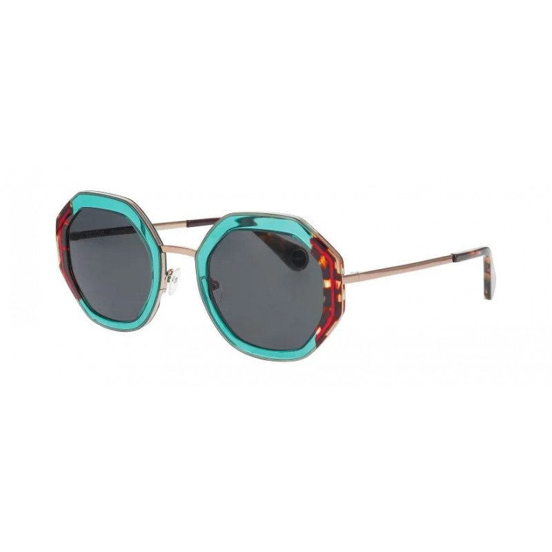 Sunglasses WOOW SUPER RUNNER 2 1060 Green / Nosepads 50mm