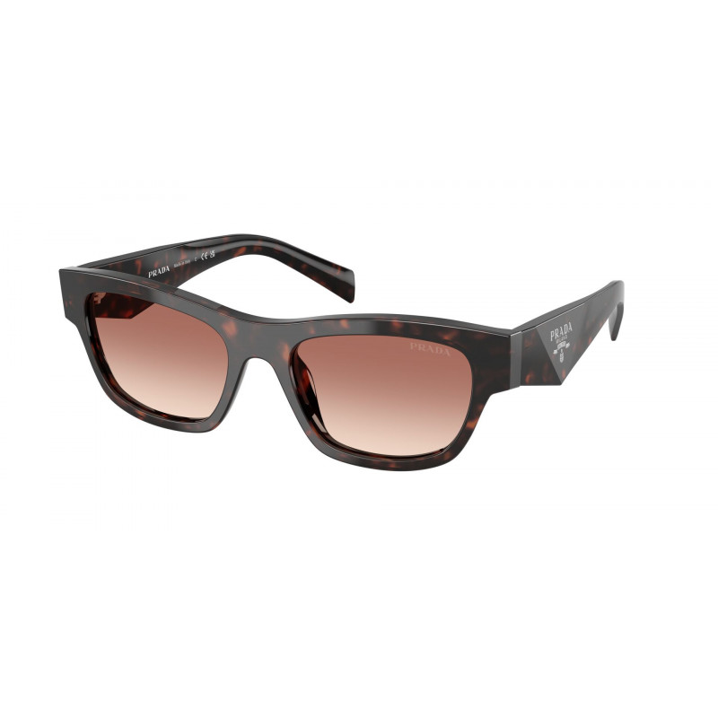 Sunglasses Prada PR B 09 S 17N50L Root Tortoise / Light Brown Gradient Bordeaux Polyamide Standard