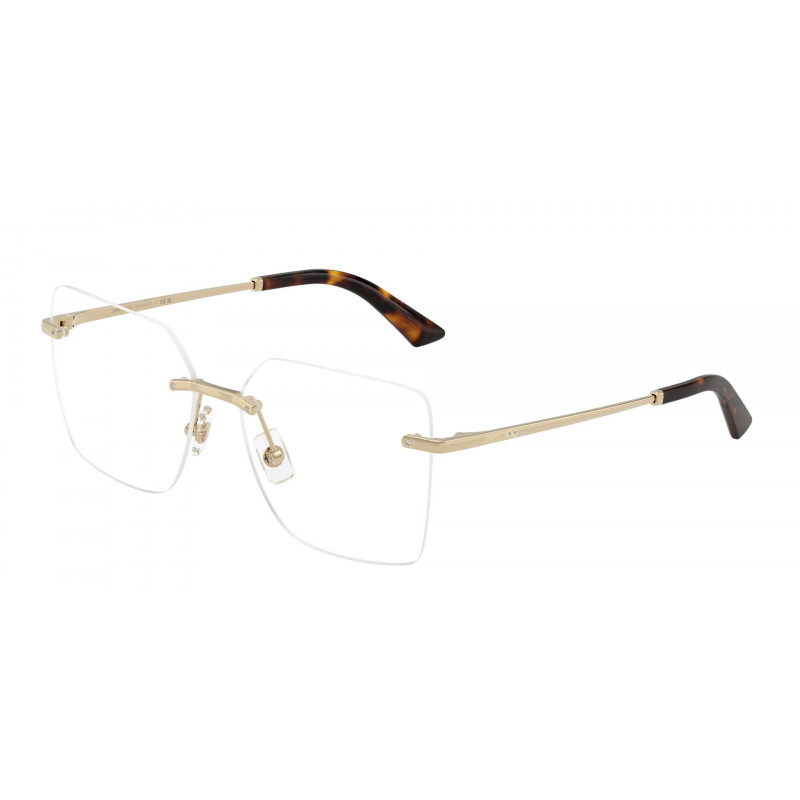 Eyeglasses Jimmy Choo JC 2020 B 3017 Pale Gold Demo Lens 55mm