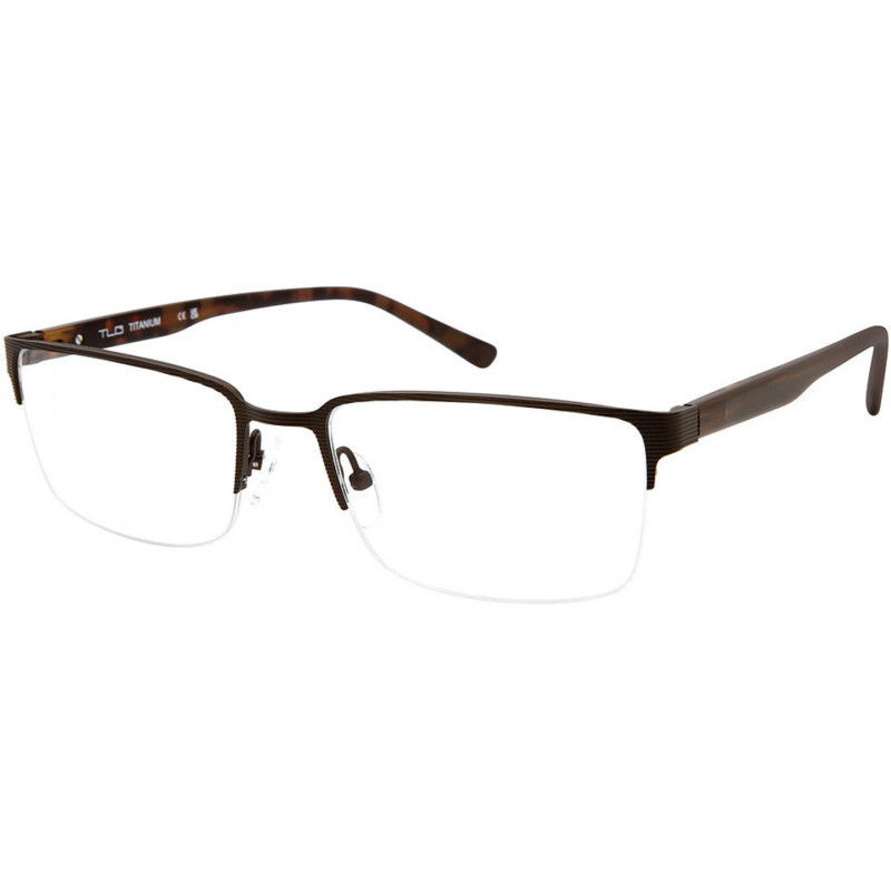 Eyeglasses TLG NU 087 C02 Brown 57mm