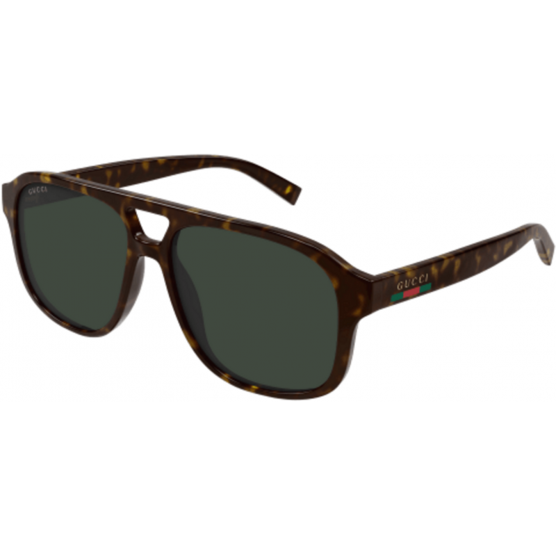 Sunglasses Gucci GG 1856 S- 002 Havana / Green 57mm