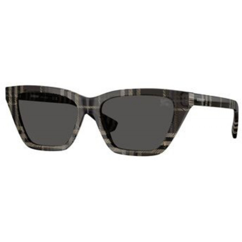 Sunglasses Burberry BE 4468 F 419987 Check Grey / Dark Polyamide Standard 54mm