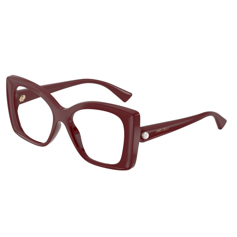 Eyeglasses Jimmy Choo JC 1001 HU 5057 Cranberry / Demo Lens 53mm