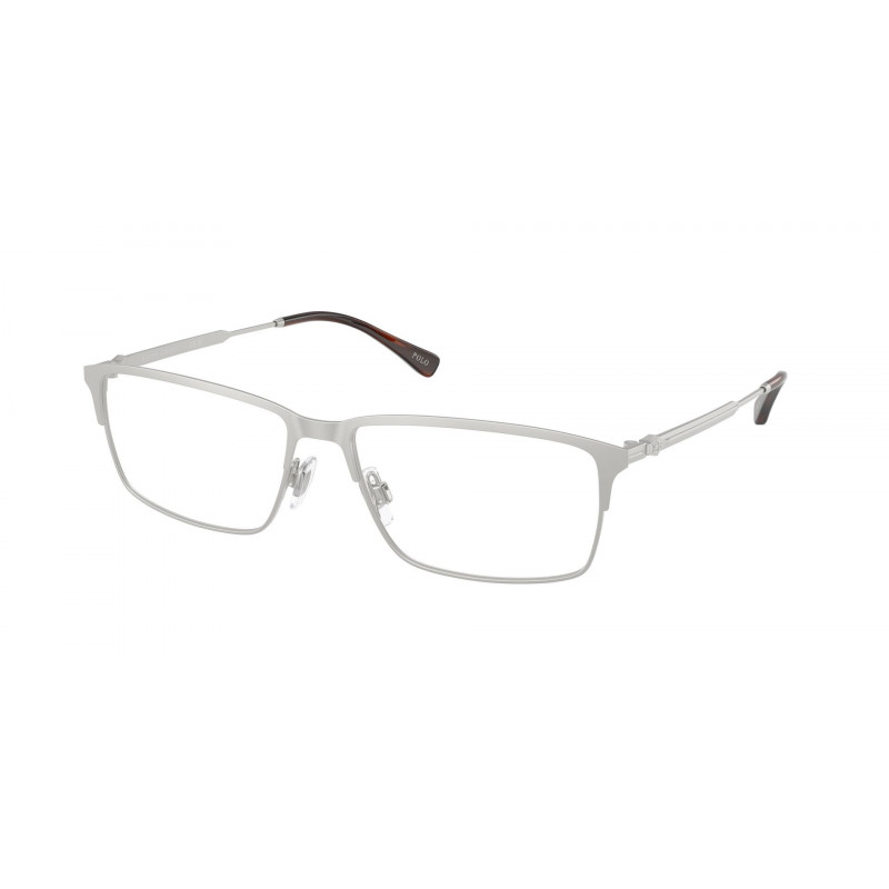 Eyeglasses Polo PH 1245 9316 Semishiny Silver / Demo 58mm