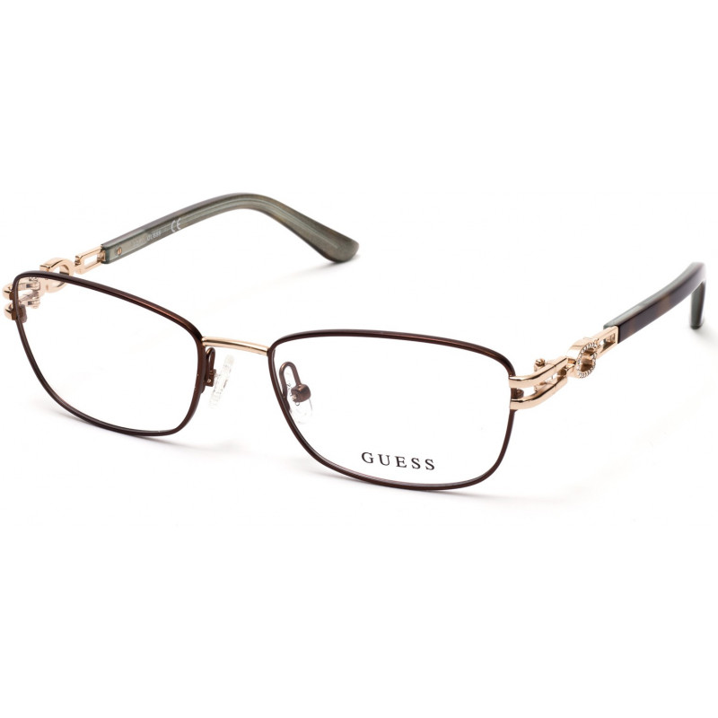 Eyeglasses Guess GU 2687 049 Matte Dark Brown / Havana/Monocolor