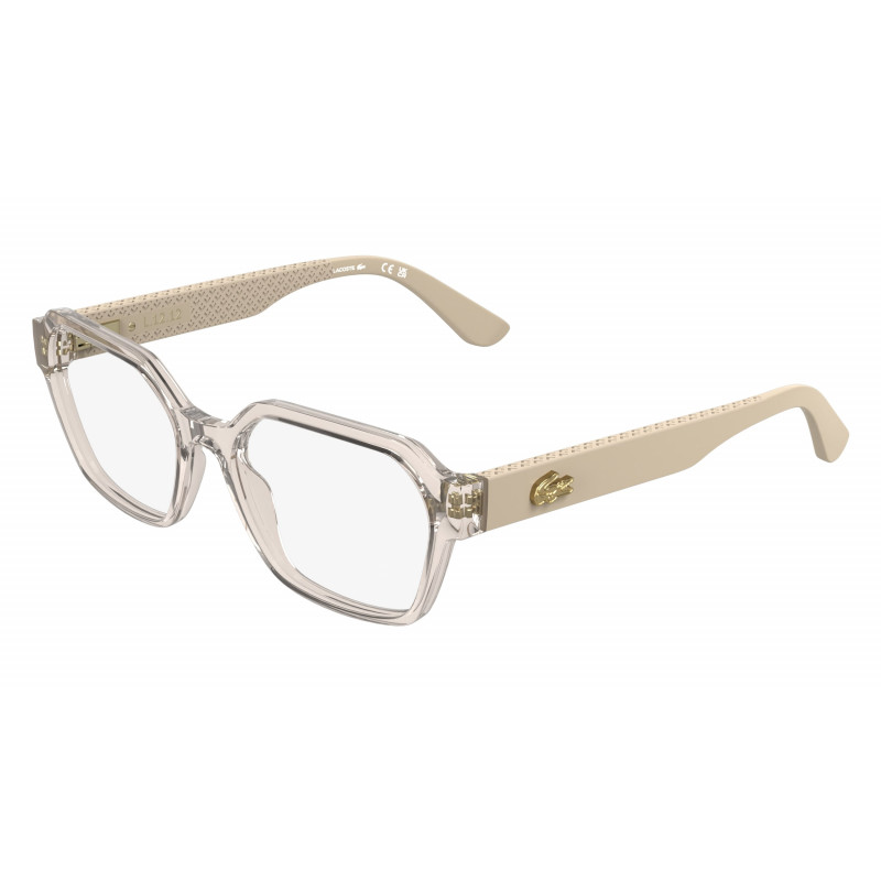 Eyeglasses LACOSTE L 4025 264 Transparent Light Beige 53mm