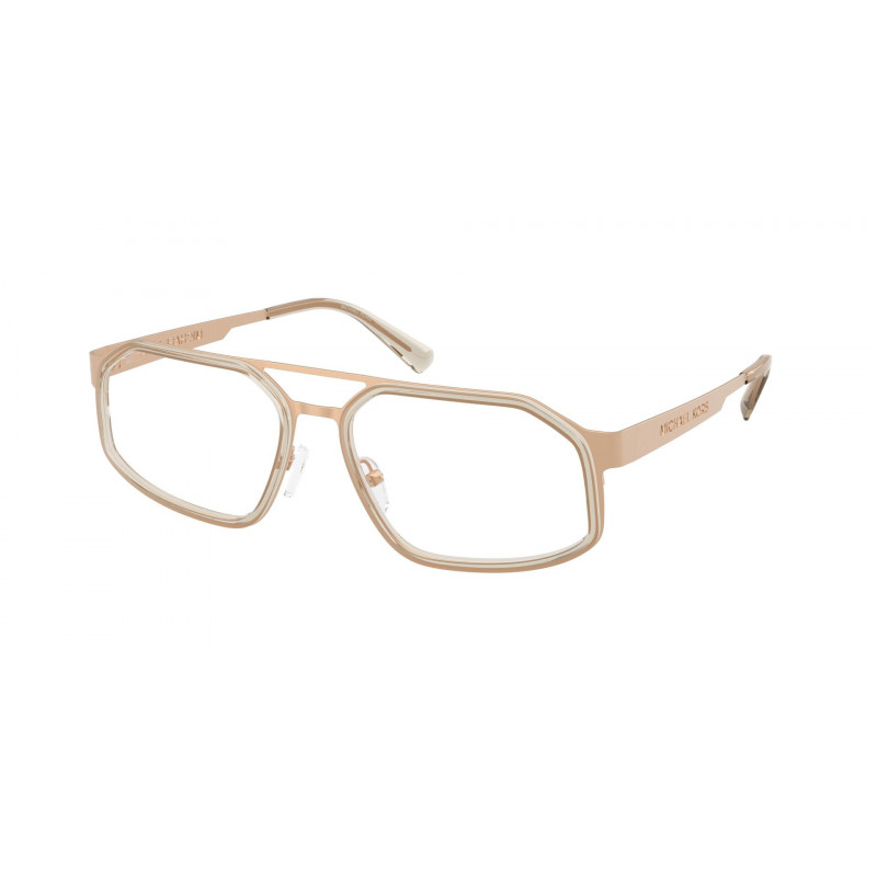 Eyeglasses Michael Kors MK 3111 1899 Beige Gold Matte / Demo 57mm