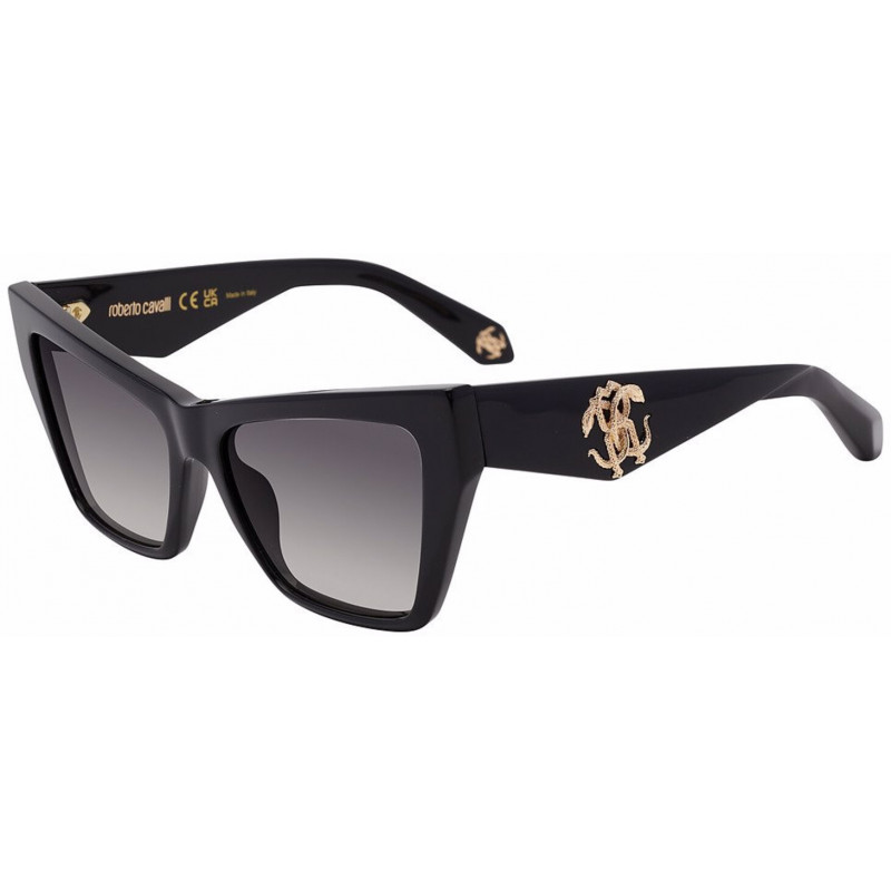 Sunglasses Roberto Cavalli SRC 114 0700 Shiny Black 58mm