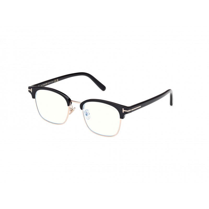 Eyeglasses Tom Ford FT 6001 -K-B Asian fit 001 Shiny Black / 51mm