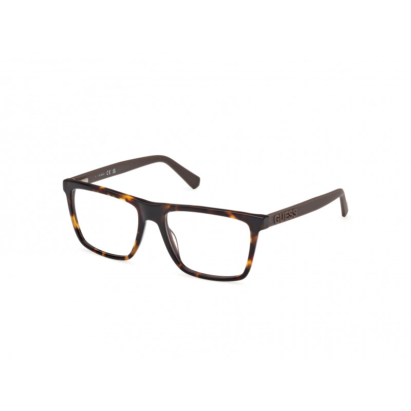Eyeglasses Guess GU 50186 052 Dark Havana / Matte Brown 55mm