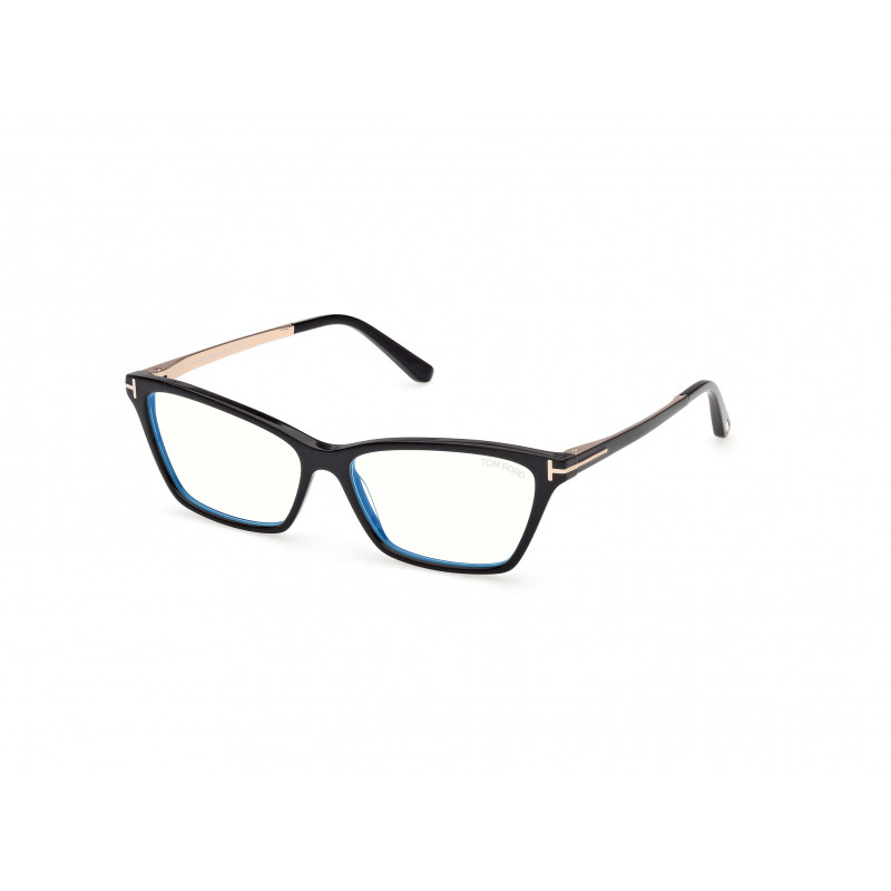 Eyeglasses Tom Ford FT 6135 -B 001 Shiny Black / 56mm