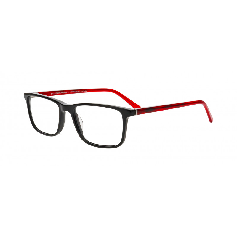 Eyeglasses Pro-design Denmark Model 3658 6032 Black Dark Shiny 54mm