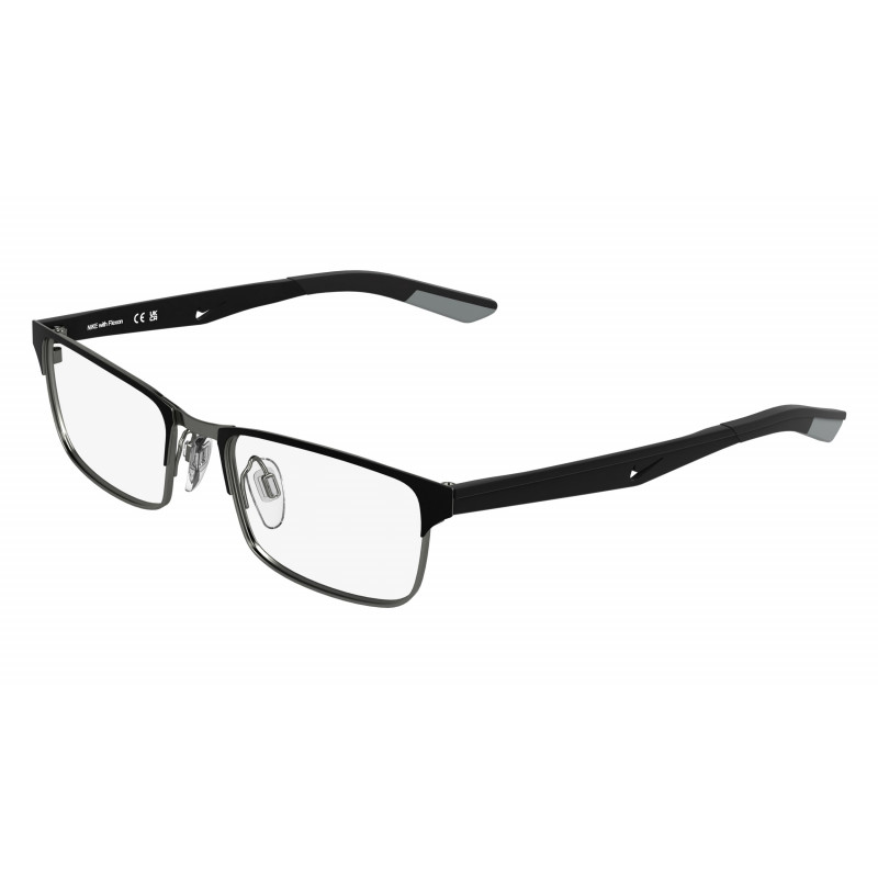 Eyeglasses NIKE 4645 001 Matte Black-gunmetal 52mm