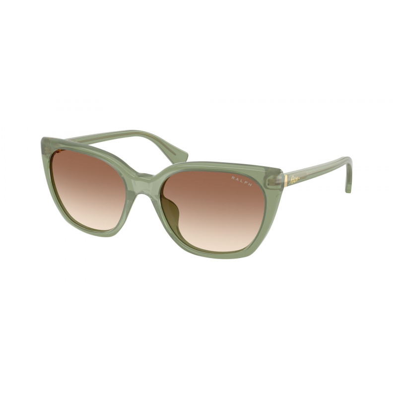 Sunglasses Ralph RA 5330 U 627813 Shiny Milky Green / Light Brown Gradient Polyamide Standard 56mm