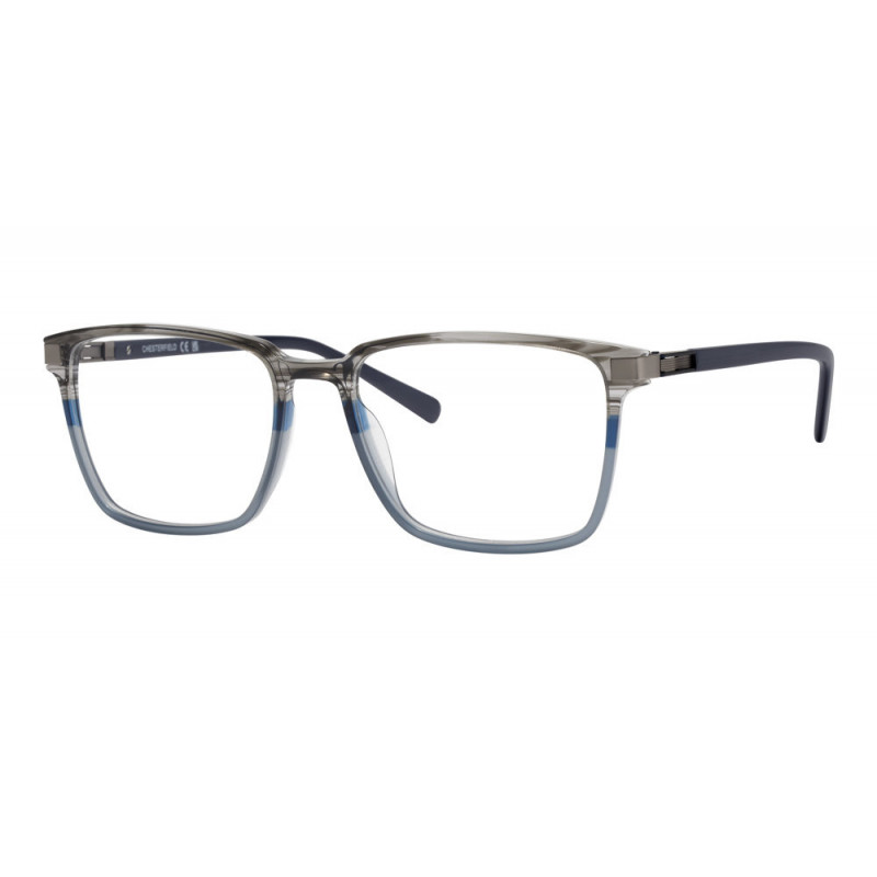 Eyeglasses Chesterfield CH 136 XL EBW Horn Blue 55mm