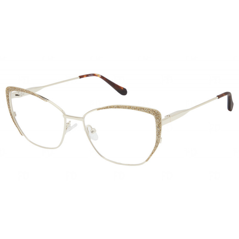 Eyeglasses Nicole Miller SOLEIL C02 Gold Glitz 55mm
