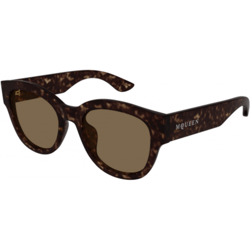 Sunglasses Alexander McQueen AM 0509 SA- 002 Havana / Brown 55mm