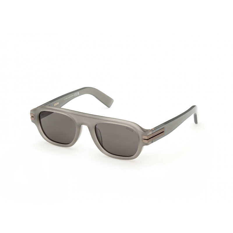 Sunglasses Zegna EZ 0304 20D Shiny Grey / 52mm