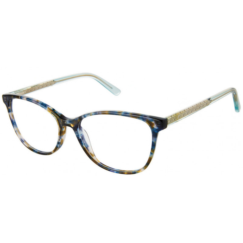 Eyeglasses Nicole Miller MOROCCO C02 Teal/Grey/Brown 54mm
