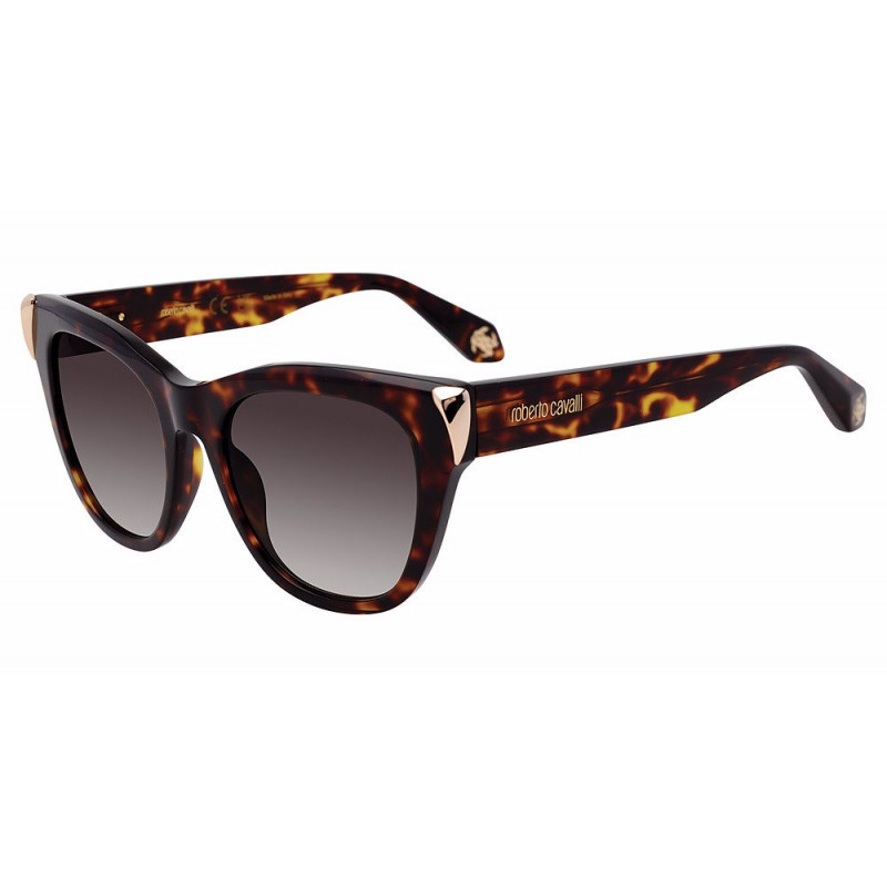 Sunglasses Roberto Cavalli SRC 095 M 0743 Shiny Brn/Yllw Havana