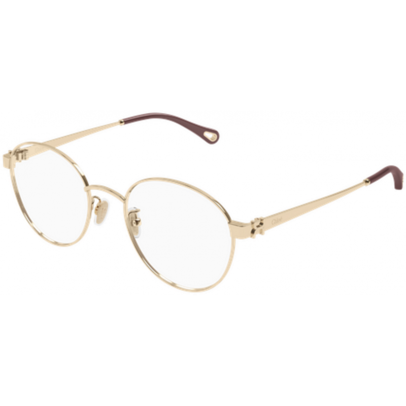 Eyeglasses Chloé CH 0377 OA- 003 Gold / Transparent 52mm