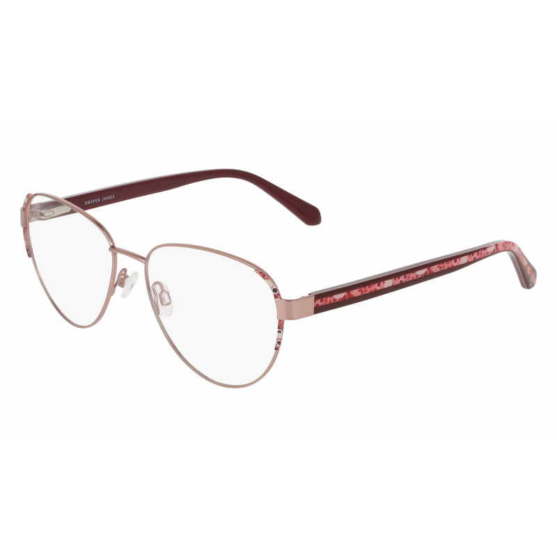 Eyeglasses Draper James DJ 5074 770 Rose Gold 52mm