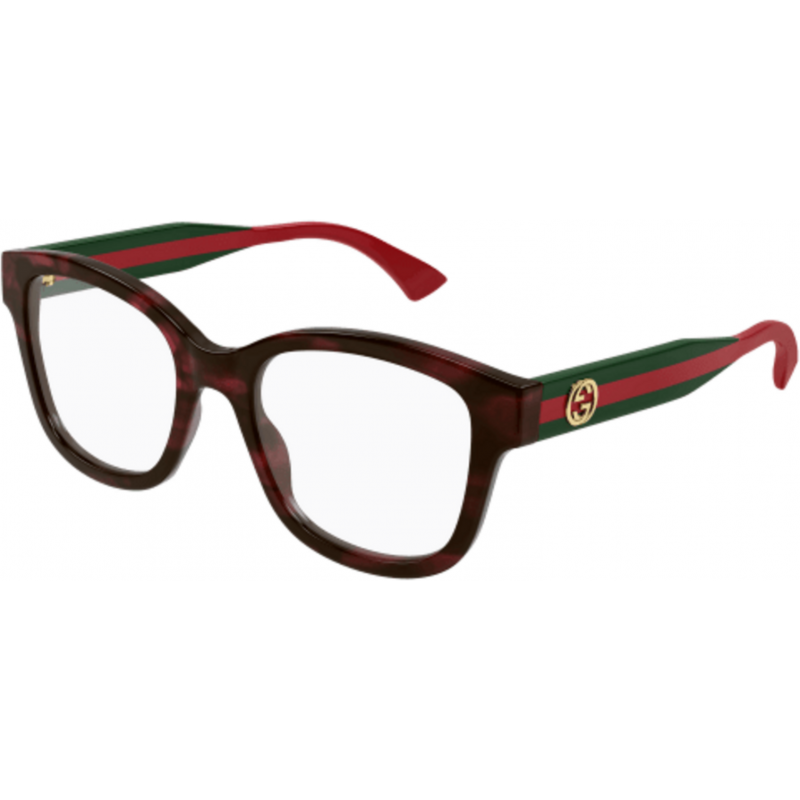 Eyeglasses Gucci GG 1863 O- 003 Havana / Transparent Green 51mm