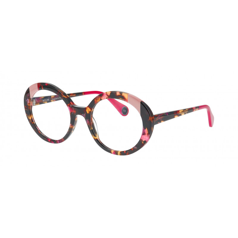 Eyeglasses WOOW TIME'S UP 1 0591 Amber Fushia Tortoise 51mm