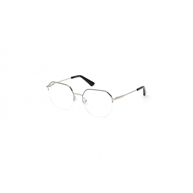 Eyeglasses Guess GU 2935 005 Black/Monocolor / Shiny Palladium 52mm