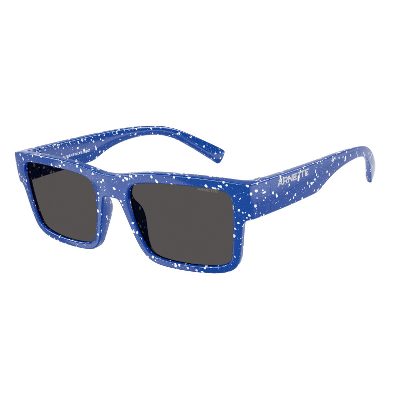 Sunglasses Arnette AN 4344 297087 Royal Blue/White Splatter / Dark Grey Policarbonate Standard 54mm