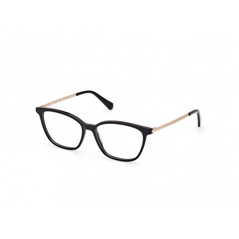 Eyeglasses Kenneth Cole Reaction KC 0956 001 Shiny Black Pale Gold 53mm