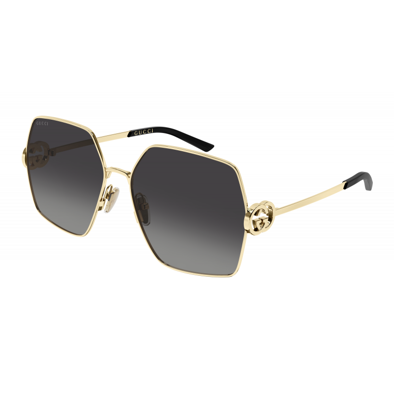 Sunglasses Gucci GG 2163 S- 001 Gold / Grey 61mm