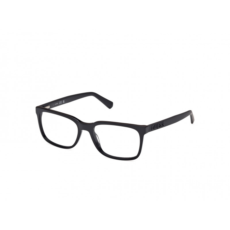 Eyeglasses Guess GU 50187 001 Shiny Black Matte 54mm