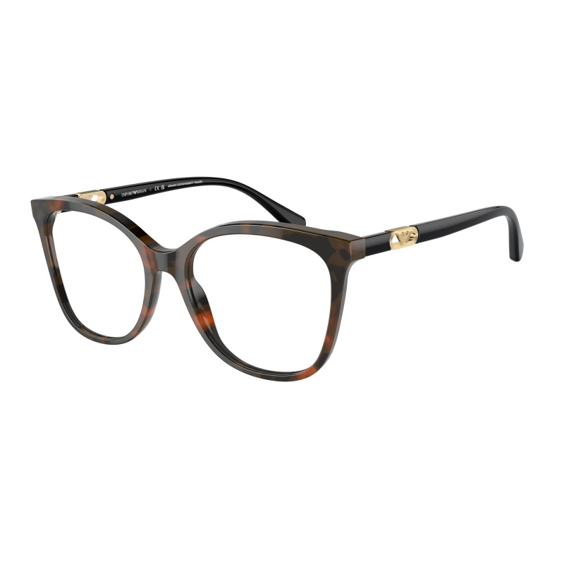Eyeglasses Emporio Armani EA 3231 6060 Shiny Havana Red 54mm