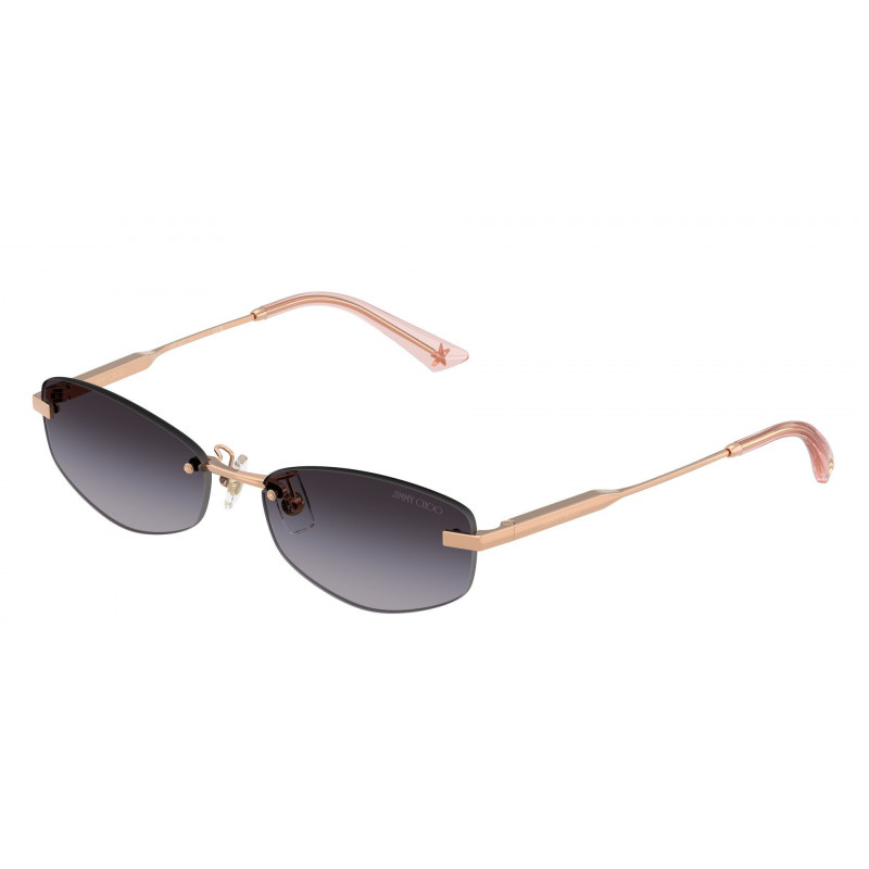 Sunglasses Jimmy Choo JC 4013 D 30088G Rose Gold / Grey Gradient Polyamide Standard