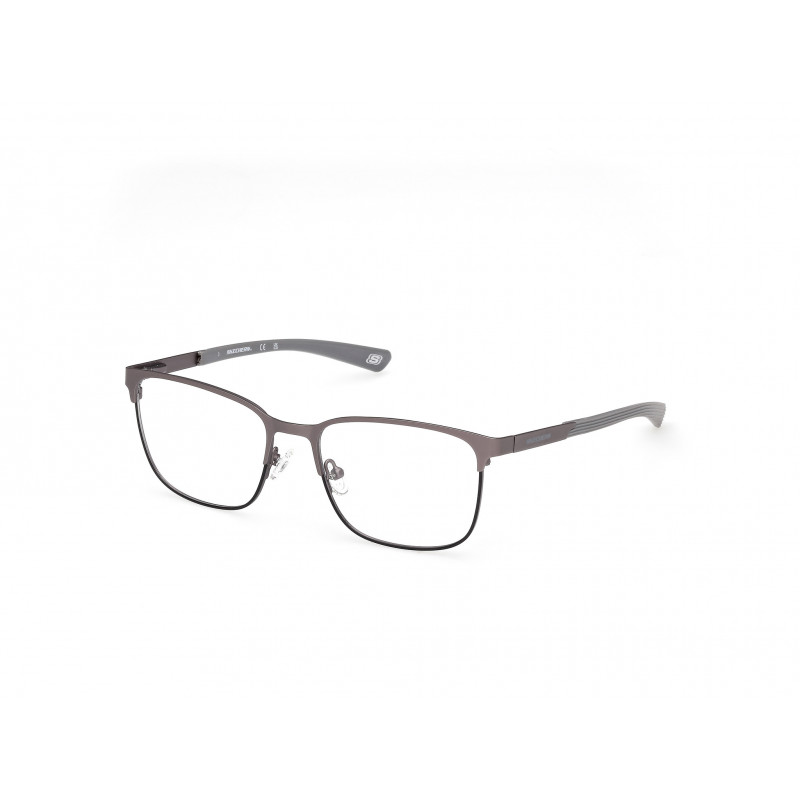 Eyeglasses Skechers SE 50136 011 Shiny Satin Gunmetal / Matte Grey 54mm