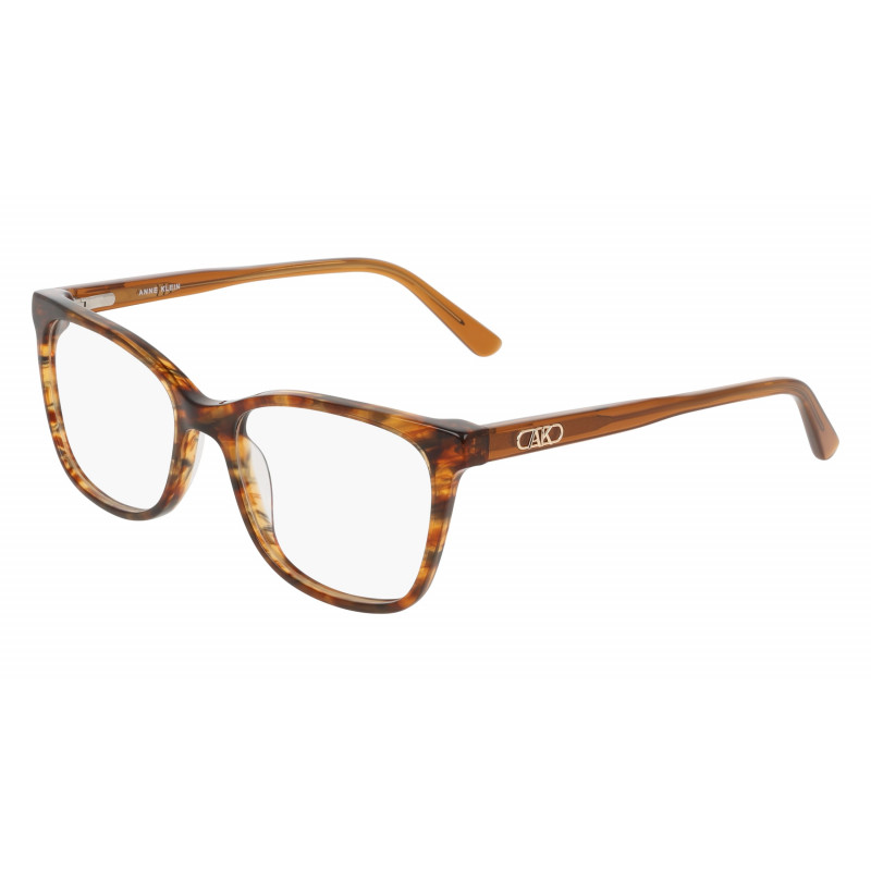 Eyeglasses Anne Klein AK 5139 200 Mocha Animal 52mm