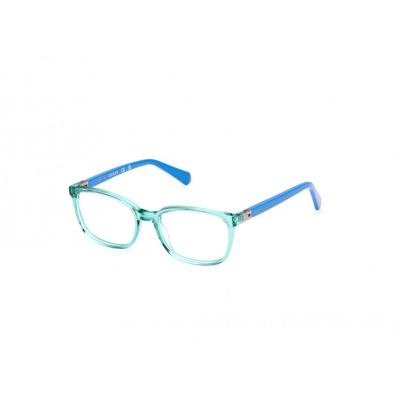 Eyeglasses Guess GU 50144 093 Shiny Light Green / Blue 47mm