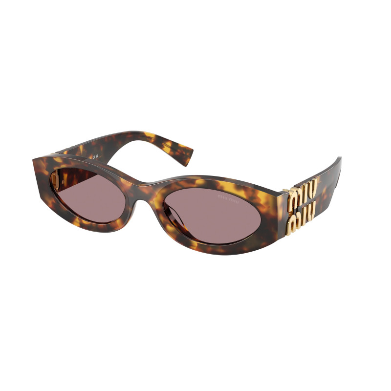 Sunglasses Miu MU 11 WS 14L20I 0mu 11ws Honey Havana Light Pu