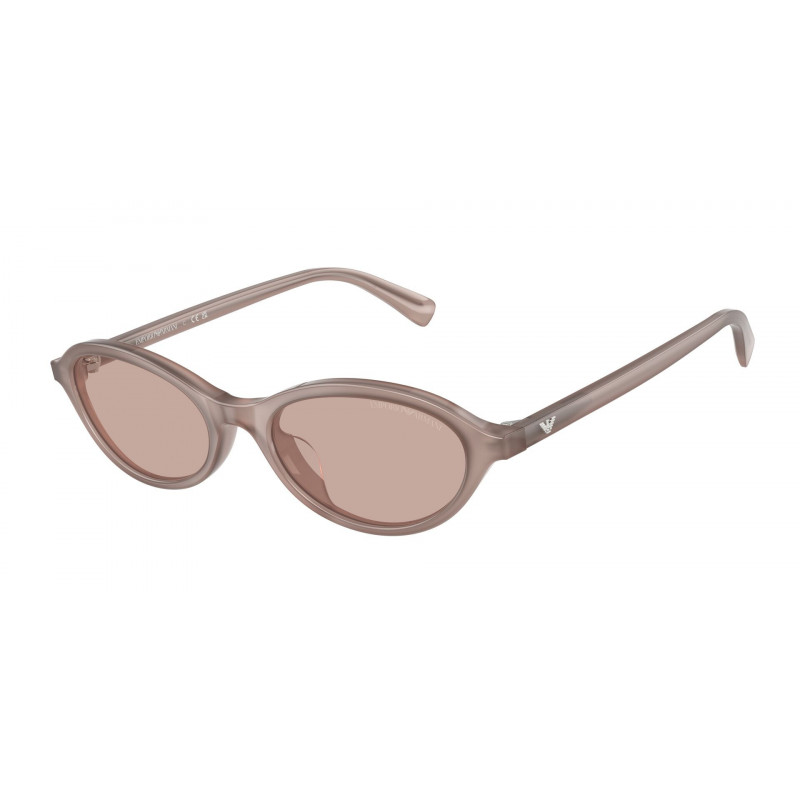 Sunglasses Emporio Armani EA 4281 U 645673 Shiny Opal Tundra / Light Brown Polyamide Standard 52mm