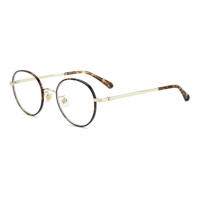 Eyeglasses Kate Spade HELKA/N/FJ 2IK Havana Gold 49mm