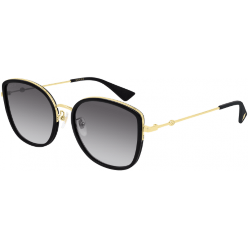 Sunglasses Gucci GG 0606 SK- 001 Black / Grey Gold 56mm