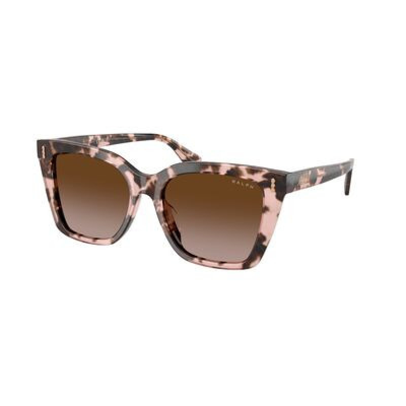 Sunglasses Ralph RA 5349 U 605813 Pink Havana / Gradient Brown Polyamide Standard 53mm