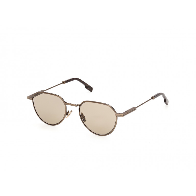 Sunglasses Zegna EZ 0297 35E Matte Antiqued Pale Gold / 51mm